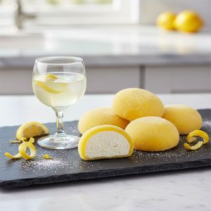 MINI MOCHI LIMONCELLO 12g/aprox BANDEJA 400g (CAJA 6 BANDEJAS)