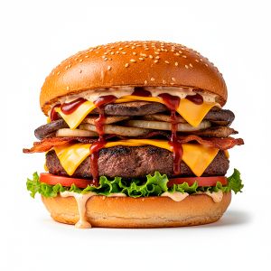 HAMBURGUESA TERNERA RANCH GOURMET "KOOKING" 11,5cm/150gr (CAJA 42 unid)