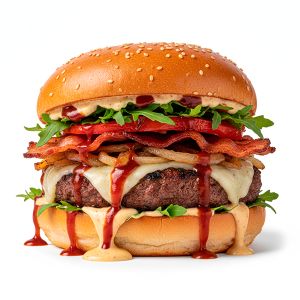 HAMBURGUESA BLACK ANGUS "KOOKING" 13cm/200gr (CAJA 25und)