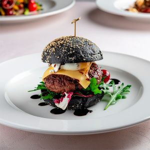 HAMBURGUESA BLACK ANGUS "KOOKING" 13cm/200gr (CAJA 25und)
