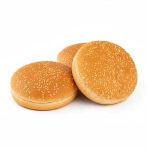 PAN HAMBURGUESA GIANT CON SESAMO XXL 14,5cm/ 125gr BOLSA 4und (CAJA 6 BOLSAS)