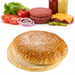 PAN HAMBURGUESA GIANT CON SESAMO XXL 14,5cm/ 125gr BOLSA 4und (CAJA 6 BOLSAS)
