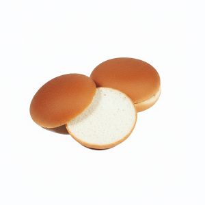PAN HAMBURGUESA BABY PRECORTADO 9cm/55gr PAQUETE 24und (CAJA 3 PAQUETES)