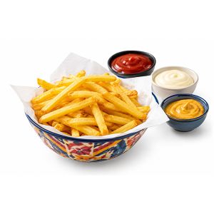 PATATAS 7x7mm PREFRITAS BOLSA 2'5kg (CAJA 4 BOLSAS).