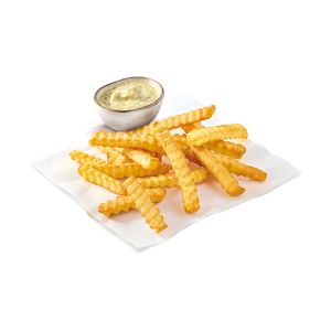 PATATAS RIZADAS PREFRITAS BOLSA 2'5kg (CAJA 4 BOLSAS).