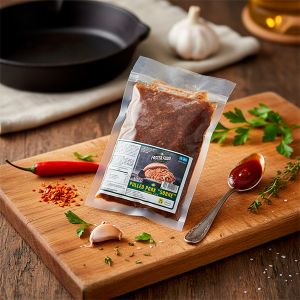 PULLED PORK SOBRE 150gr (CAJA 24 SOBRES)