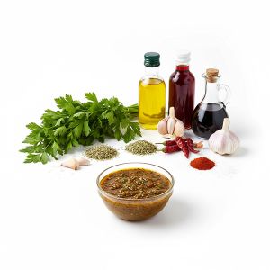 SALSA CHIMICHURRI  BOTELLA 1kg (CAJA 6 BOTELLAS)