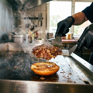 SMASH BURGER "BLACK ANGUS" 80g BANDEJA 12und (CAJA 3 BANDEJAS)