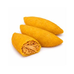 EMPANADA DE MAIZ CON POLLO "PRECOCINADA" 100G CAJA 40und