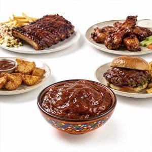 SALSA BARBACOA 875ML (CAJA 8 BOTELLAS)