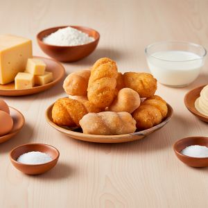 MINI TEQUEÑO TRIGO Y QUESO GOUDA 19gr/aprox BOLSA 1,5kg (CAJA 2 BOLSAS 160und aprox)