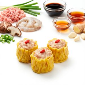 SIU MAI DE CERDO 25gr / 4cm BOLSA 20und (CAJA 10 BOLSAS)