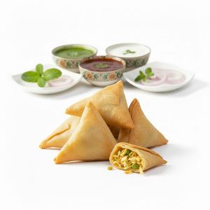 SAMOSA VEGETAL AL CURRY 12gr / 8,5cm ESTUCHE 96und (CAJA 10 ESTUCHES)