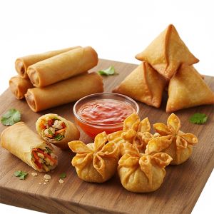 SURTIDO ASIATICO 4 DELICIAS 20gr ESTUCHE 80uds (CAJA DE 4 ESTUCHE)